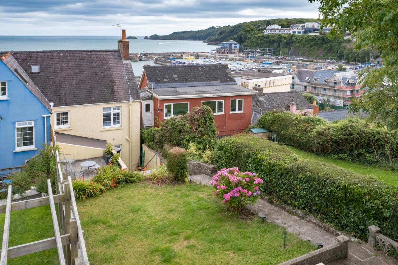 Ivydene - Beautiful Cottage, Stone Throw From Beach, Wonderful Sea Views Saundersfoot Zewnętrze zdjęcie