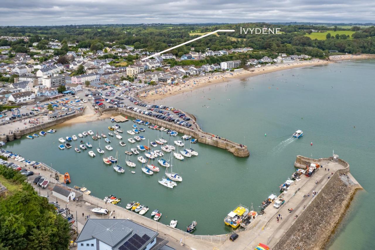 Ivydene - Beautiful Cottage, Stone Throw From Beach, Wonderful Sea Views Saundersfoot Zewnętrze zdjęcie